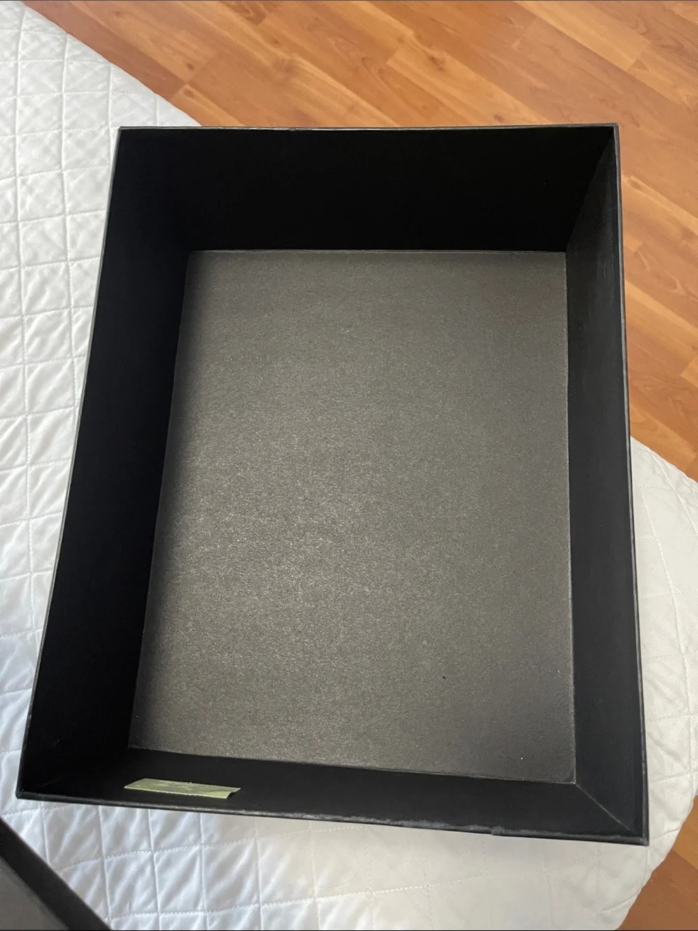 Versace Black Box with Gold Logo